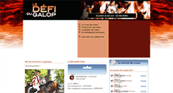 Desktop Screenshot of ledefidugalop.com